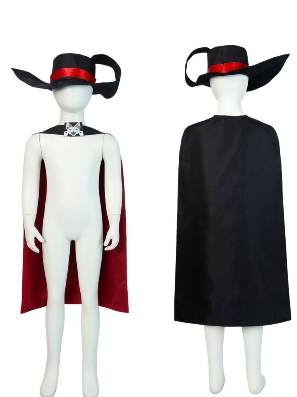 Puss In Boots Kids Child Halloween Costume New Hat & Cape